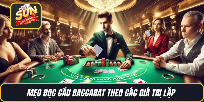 Mẹo đọc cầu Baccarat theo các giá trị lặp